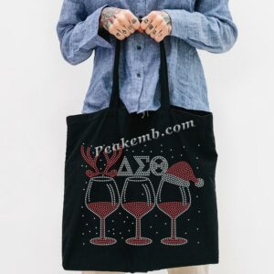 Delta Sigma Theta (??????) wine gla &hellip;