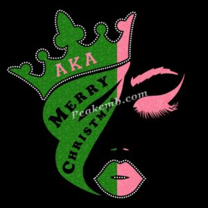 Alpha Kappa Alpha	(aka) merry christmas desig …