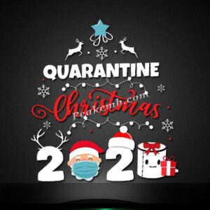quarantine christmas heat iron on t …