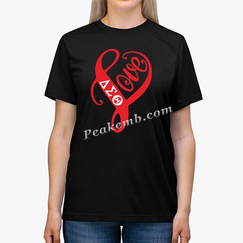 wholesale vinyl 1913 Delta Sigma Theta (??????) LOVE letters heart design heat iron on transfer 5 wholesale vinyl 1913 Delta Sigma Theta (??????) LOVE letters heart design heat iron on transfer - Image 3
