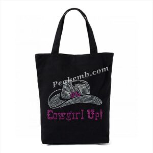 cowgirl up letters w/ hat iron on r &hellip;