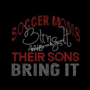 wholesale soccer moms.. letters iro …