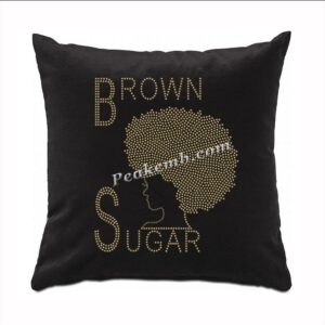 brown sugar w/ afro girl iron on rh &hellip;
