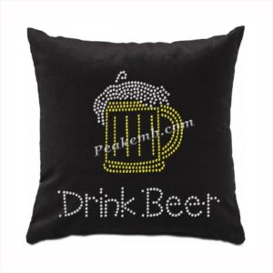drink beer letters w/ wine glass ir &hellip;