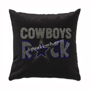 cowboys R?CK design iron on rhinest &hellip;