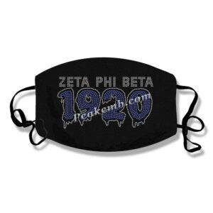 1920 Zeta Phi Beta letters design r &hellip;