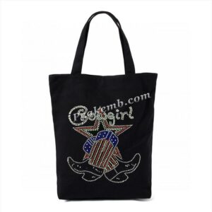 cowgirl w/ boots iron on rhinestone &hellip;