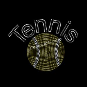 wholesale Tennis letters w/ ball ir …