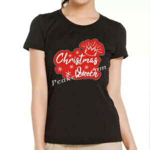 vinyl red christmas queen letters w &hellip;