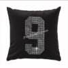 wholesale bling number 9 design iron on rhinestone transfer 2 22 4 2