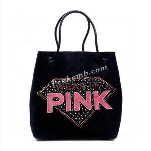 wholesale rhinestone wear it pink l …