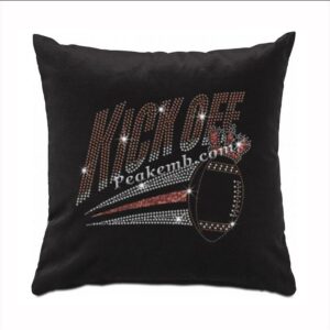 Kick off letters w/ image iron on r &hellip;