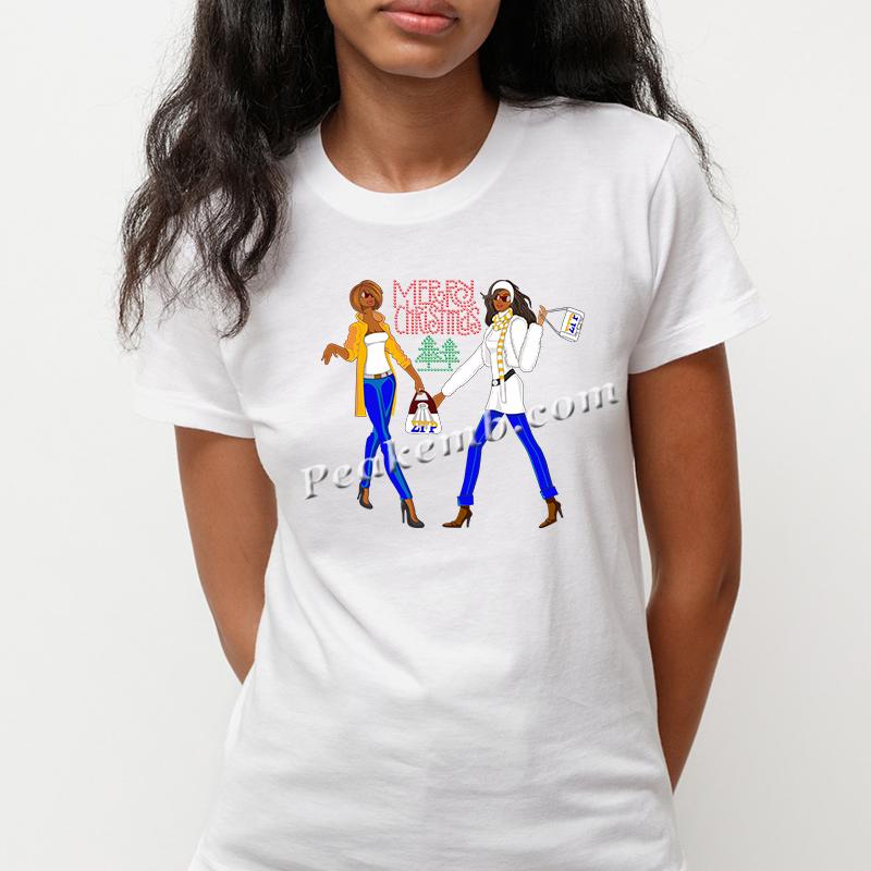 merry christmas rhinestone letters w/ vinyl afro girls design iron on transfer 7 merry christmas rhinestone letters w/ vinyl afro girls design iron on transfer - Image 5