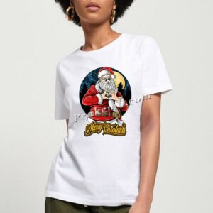vinyl santa hand heart w/ merry chr &hellip;