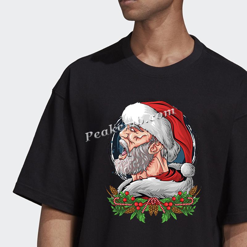 vinyl roaring santa iron on heat transfer 7 vinyl roaring santa iron on heat transfer - Image 5