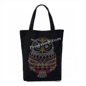owl design iron on rhinestone trans &hellip;