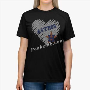wholesale heart design w/ astros le &hellip;