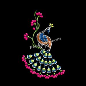 wholesale Peacock & flower iron …