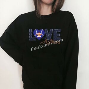 L??VE w/ astros letters rhinestone  &hellip;
