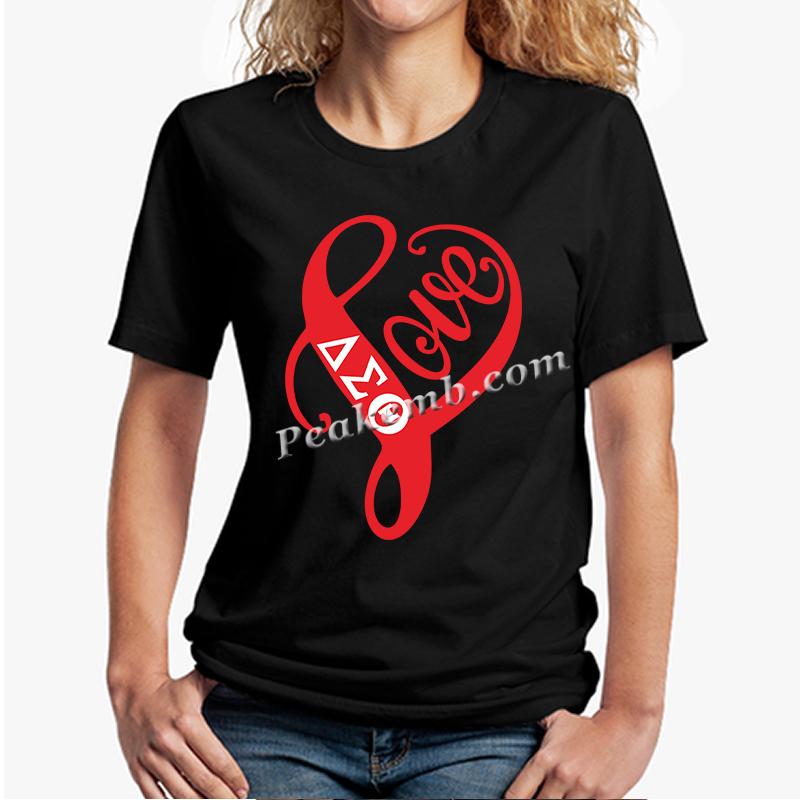 wholesale vinyl 1913 Delta Sigma Theta (??????) LOVE letters heart design heat iron on transfer 6 wholesale vinyl 1913 Delta Sigma Theta (??????) LOVE letters heart design heat iron on transfer - Image 4