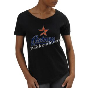Pentagram w/ astros letters rhinest &hellip;