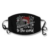 JOY rhinestone letters w/ christams hat design iron on transfers 2 98 1