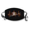 wholesale ECG design w/ astros logo rhinestone iron on transfer 2 98 2