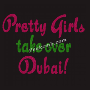 pretty girls take over dubai letter &hellip;