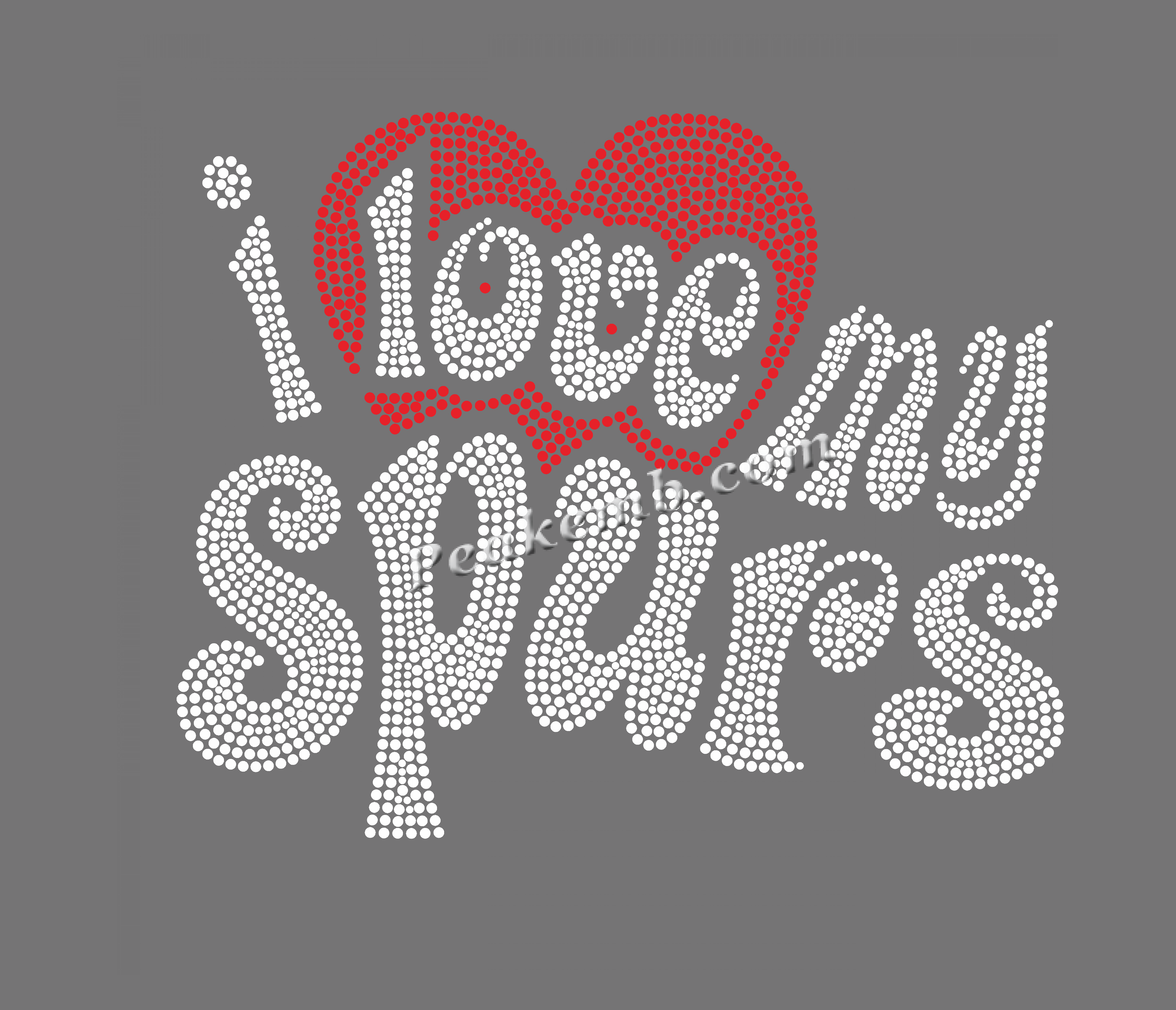 i love my spurs letters iron on rhinestone transfer 3 i love my spurs letters iron on rhinestone transfer