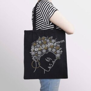 afro girl ready to print rhinestone &hellip;