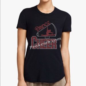 cheer screen print rhinestone trans &hellip;