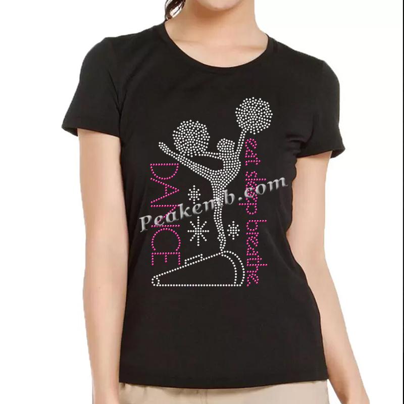 wholesale cheer shirt rhinestone transfers 6 wholesale cheer shirt rhinestone transfers - Image 4