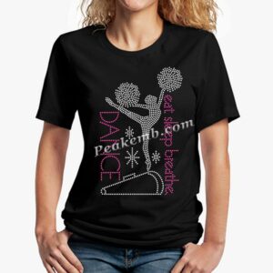 wholesale cheer shirt rhinestone tr &hellip;