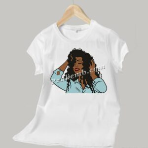 afro woman custom iron on vinyl tra &hellip;