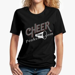 cheer pre printed rhinestone heat t &hellip;