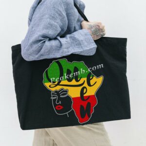 afro girl screen print heat transfe &hellip;