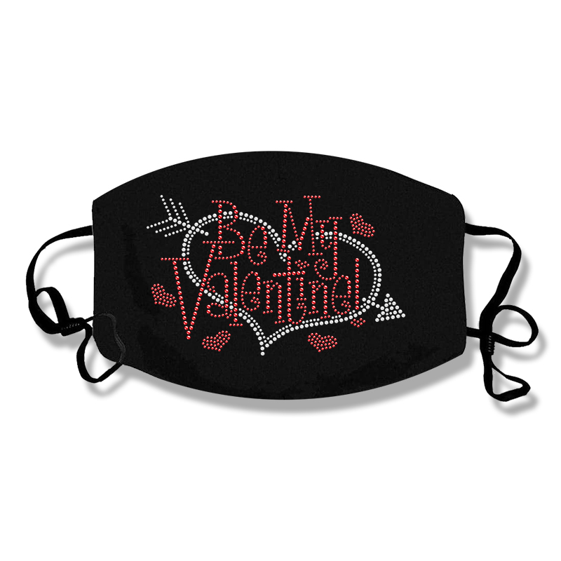 wholesale be my valentine rhinestone iron on transfer 7 wholesale be my valentine rhinestone iron on transfer - Image 5