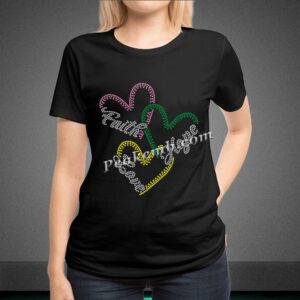 wholesale faith love hope iron on t &hellip;