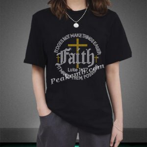 rhinestone faith iron on t shirt tr &hellip;