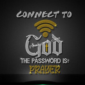 connect to god rhinestone transfer  …