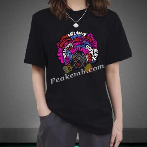 wholesale afro girl hot press t shi &hellip;