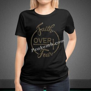 faith rhinestone custom t shirt iro &hellip;