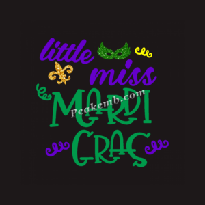little miss mardi gras iron on heat &hellip;