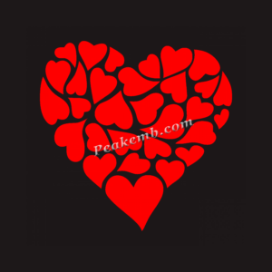 wholesale vinyl red heart design he &hellip;