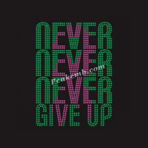 wholesale never x3 give up rhinesto &hellip;