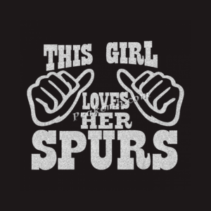vinyl this girl loves her spurs let &hellip;