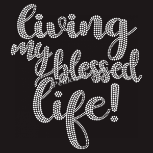 living my blessed life rhinestone i &hellip;