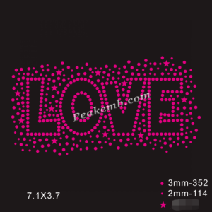 wholesale LOVE letters design iron  &hellip;