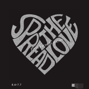 the love spread heart design heat i …