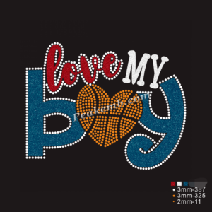 wholesale love my b??y heat iron on &hellip;